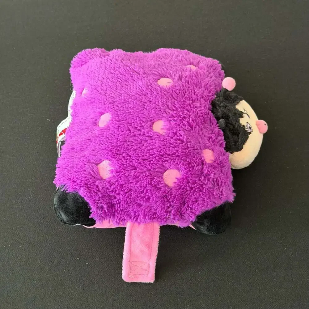 Pillow Pets Pee-Wees Purple Ladybug Plush Pillow